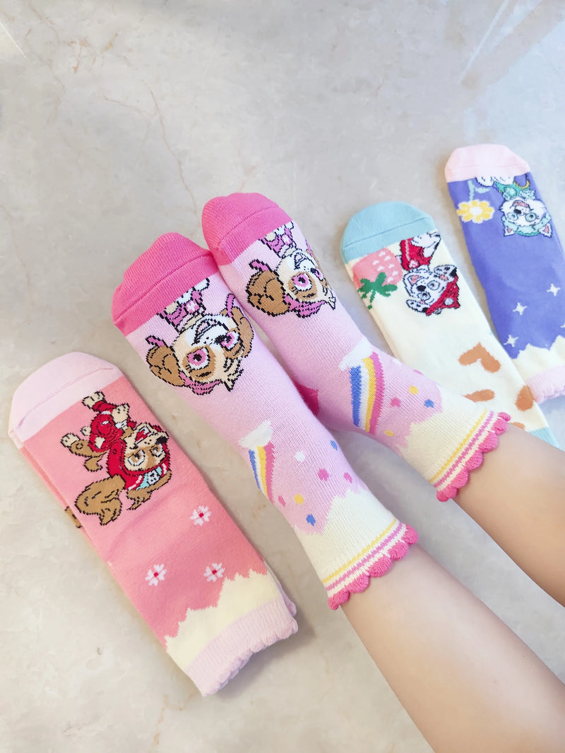 Meias Patrulha Canina 5 pares
