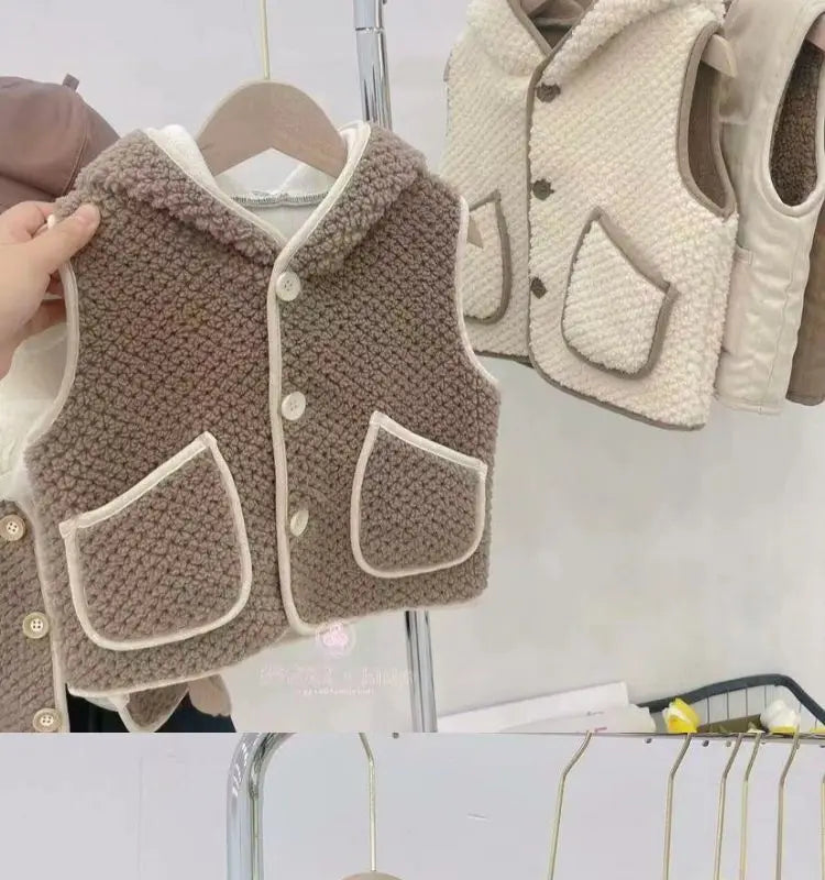 Colete Pelucia Banny Infantil
