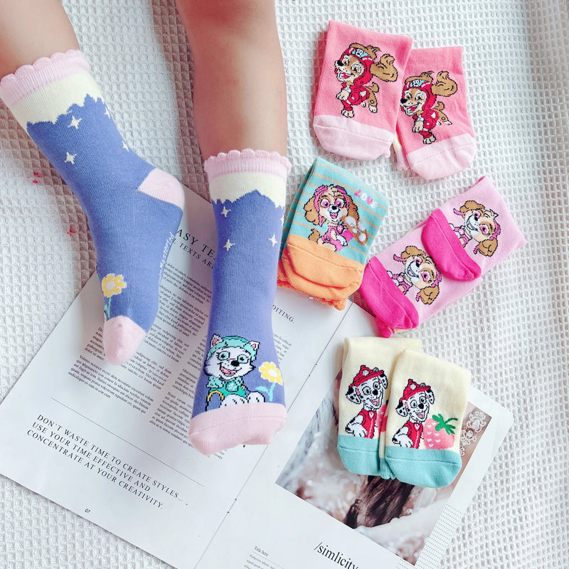 Meias Patrulha Canina 5 pares